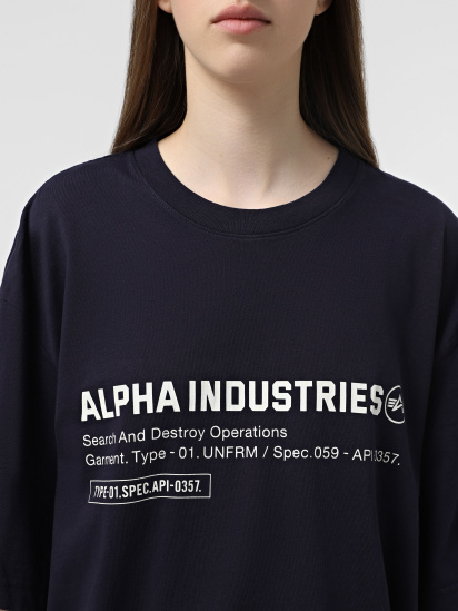 Футболка Alpha Industries Unfrm Spec модель MTU55002C1_410 — фото 6 - INTERTOP