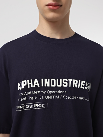 Футболка Alpha Industries Unfrm Spec модель MTU55002C1_410 — фото 7 - INTERTOP