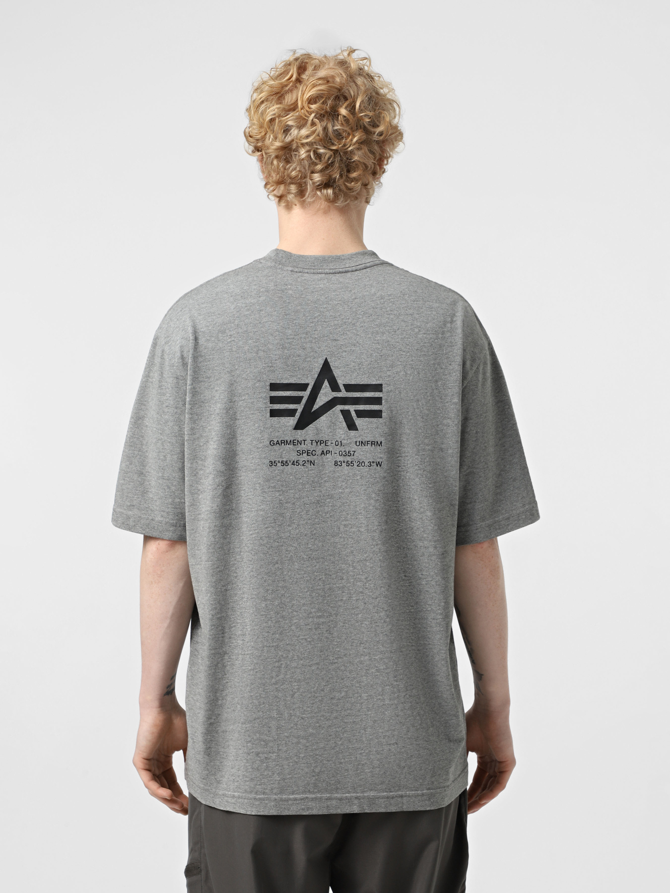 Футболка Alpha Industries Unfrm Alpha Ind модель MTU55004C1_063 Фото