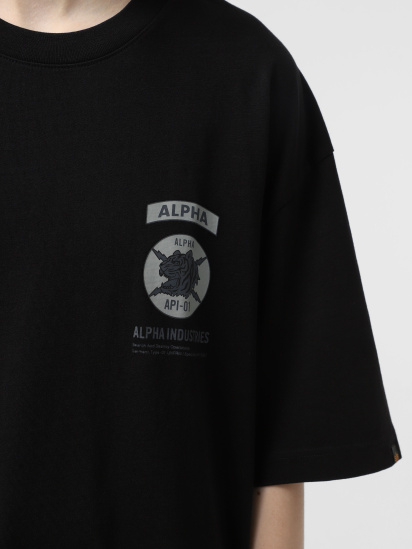Футболка Alpha Industries Unfrm Api-01 модель MTU55005C1_001 — фото 6 - INTERTOP