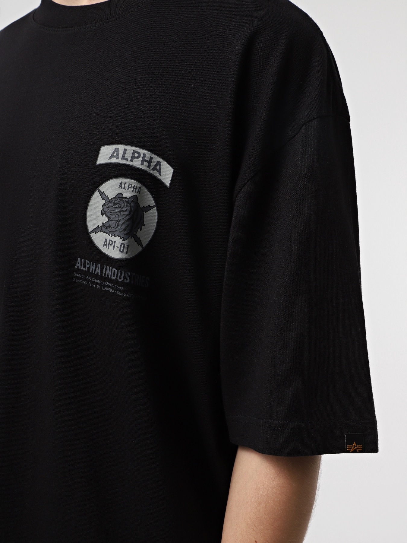 Футболка Alpha Industries Unfrm Api-01 модель MTU55005C1_001 Фото