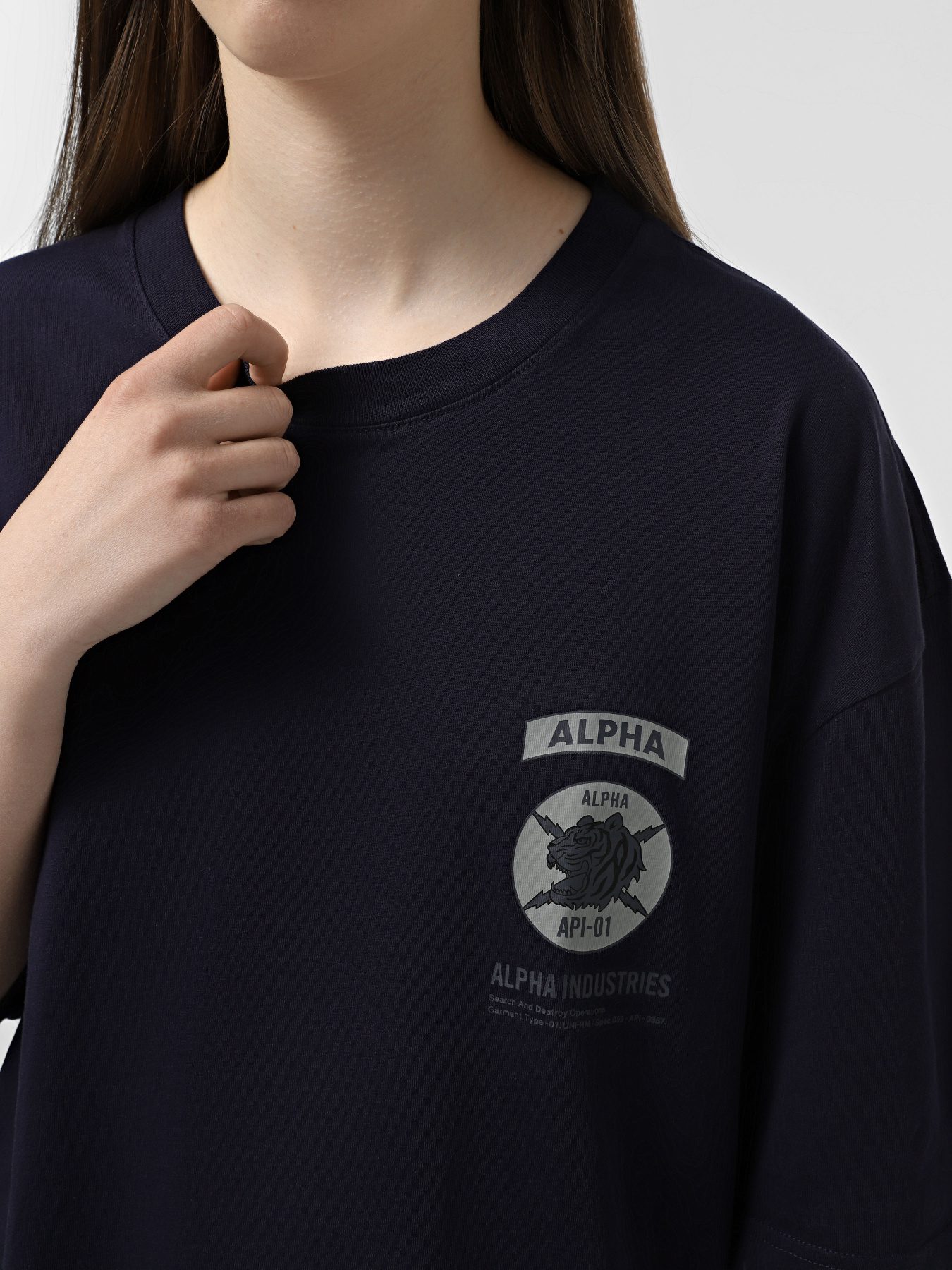 Футболка Alpha Industries Unfrm Api-01 модель MTU55005C1_410 Фото