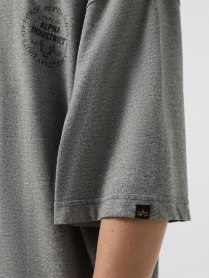 Футболка Alpha Industries Unfrm Type-01 модель MTU55009C1_063 — фото 7 - INTERTOP