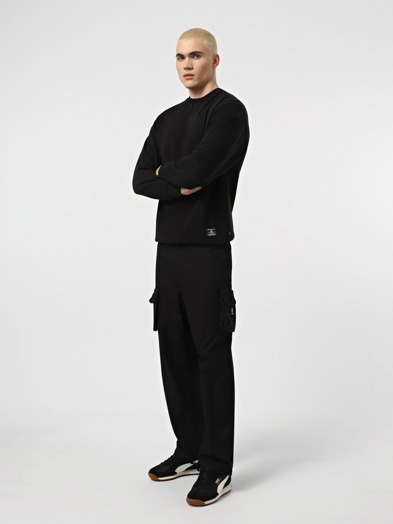 Свитшот Alpha Industries Essential French Terry Crewneck Gen II модель USE55001C1_001 Фото