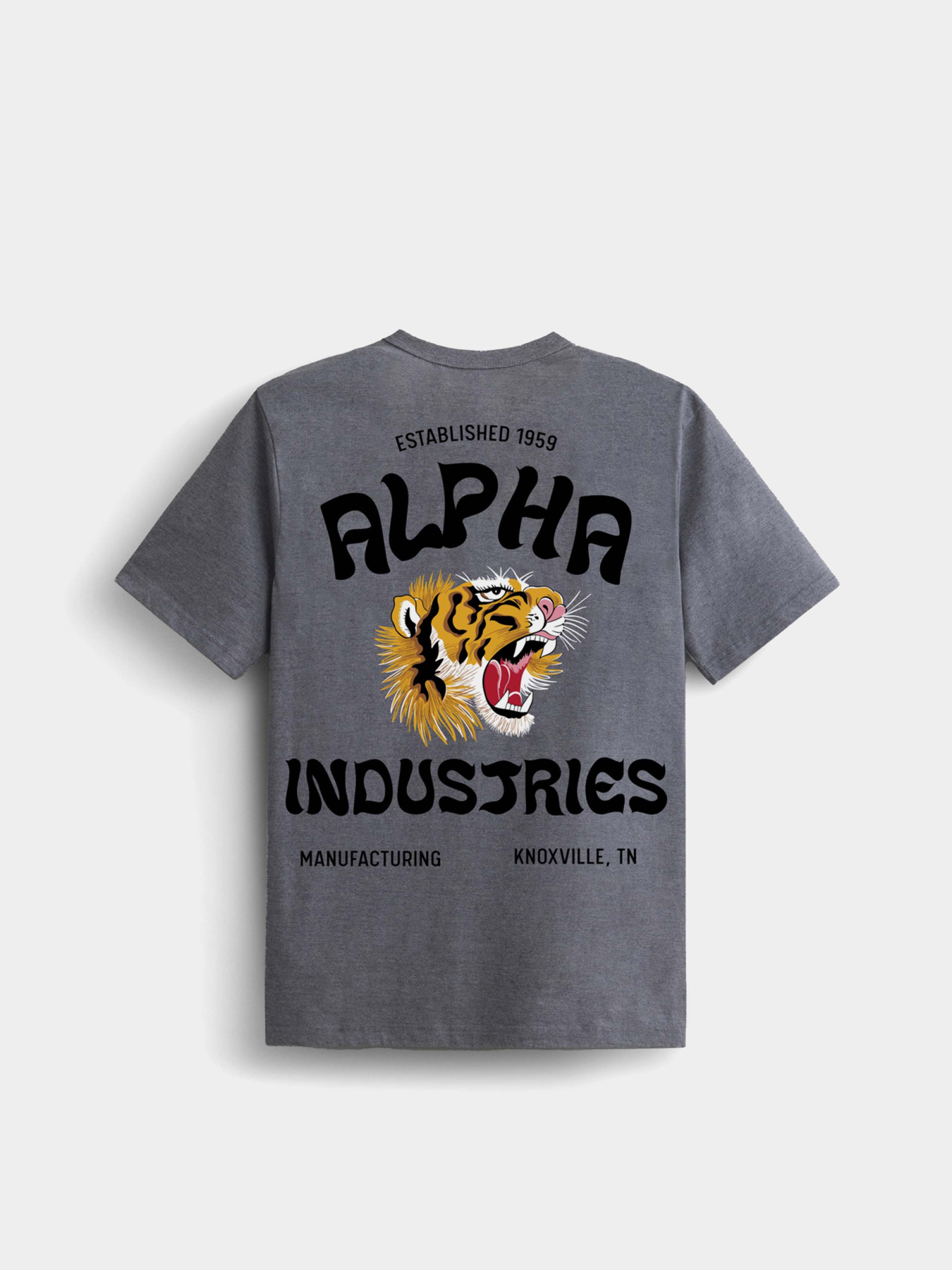 Футболка Alpha Industries Tiger Roar модель UTA55006PK_063 Фото