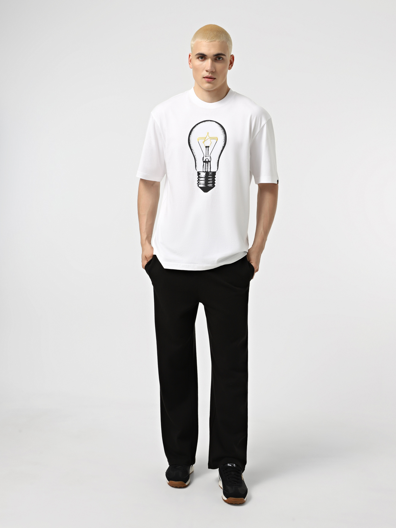 Футболка Alpha Industries Light Bulb модель UTA55011PK_100 Фото