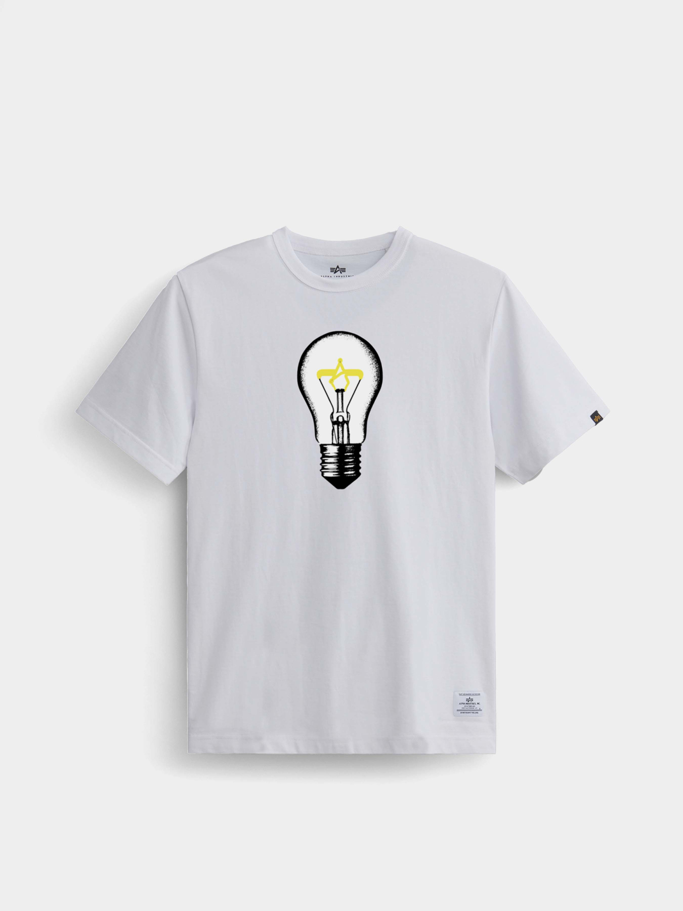 Футболка Alpha Industries Light Bulb модель UTA55011PK_100 Фото