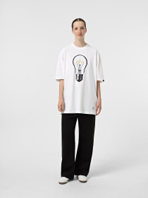 Футболка Alpha Industries Light Bulb модель UTA55011PK_100 Фото