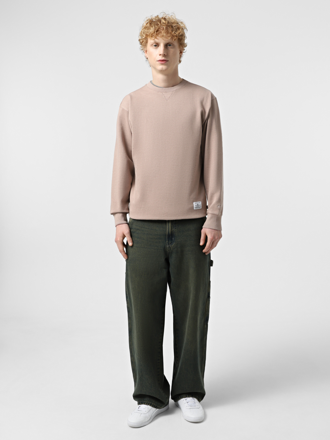 Свитшот Alpha Industries Essential French Terry Crewneck Gen II модель USE55001C1_249 Фото