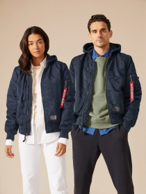 Бомбер Alpha Industries MA-1 HOODED BATTLEWASH модель UJM51502C1_410 Фото