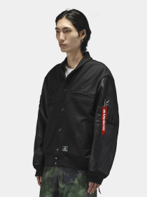 Бомбер Alpha Industries модель MJA55501C1_001 Фото