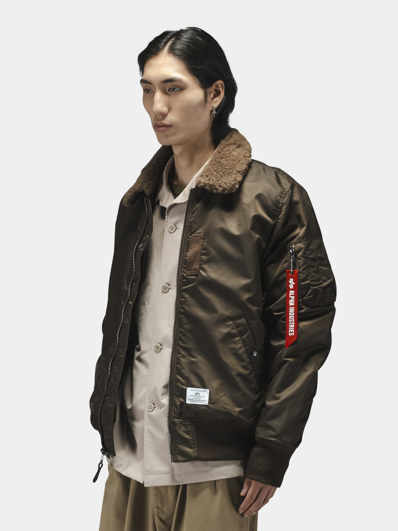 Бомбер Alpha Industries модель MJB52500C1_225 Фото
