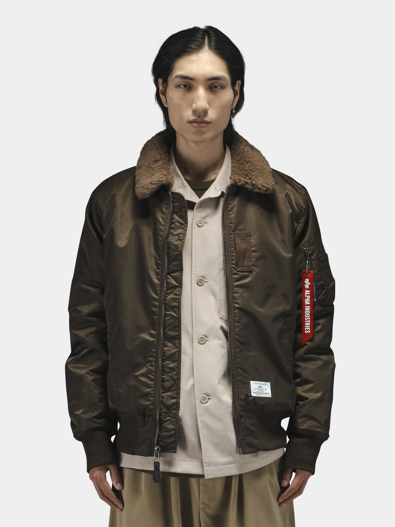 Бомбер Alpha Industries модель MJB52500C1_225 Фото