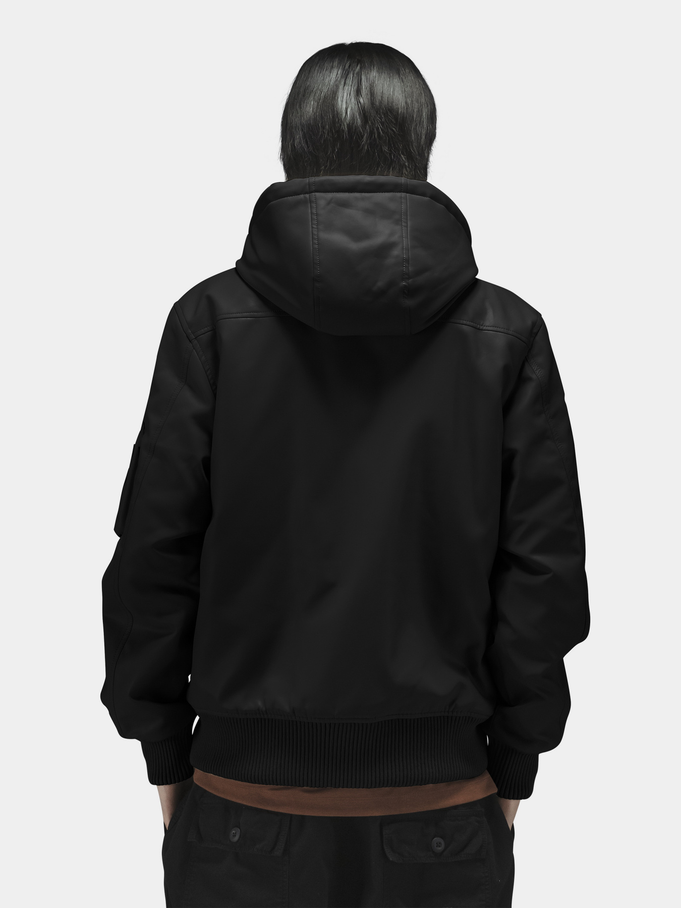 Куртка кожаная Alpha Industries модель MJF55501C1_001 Фото