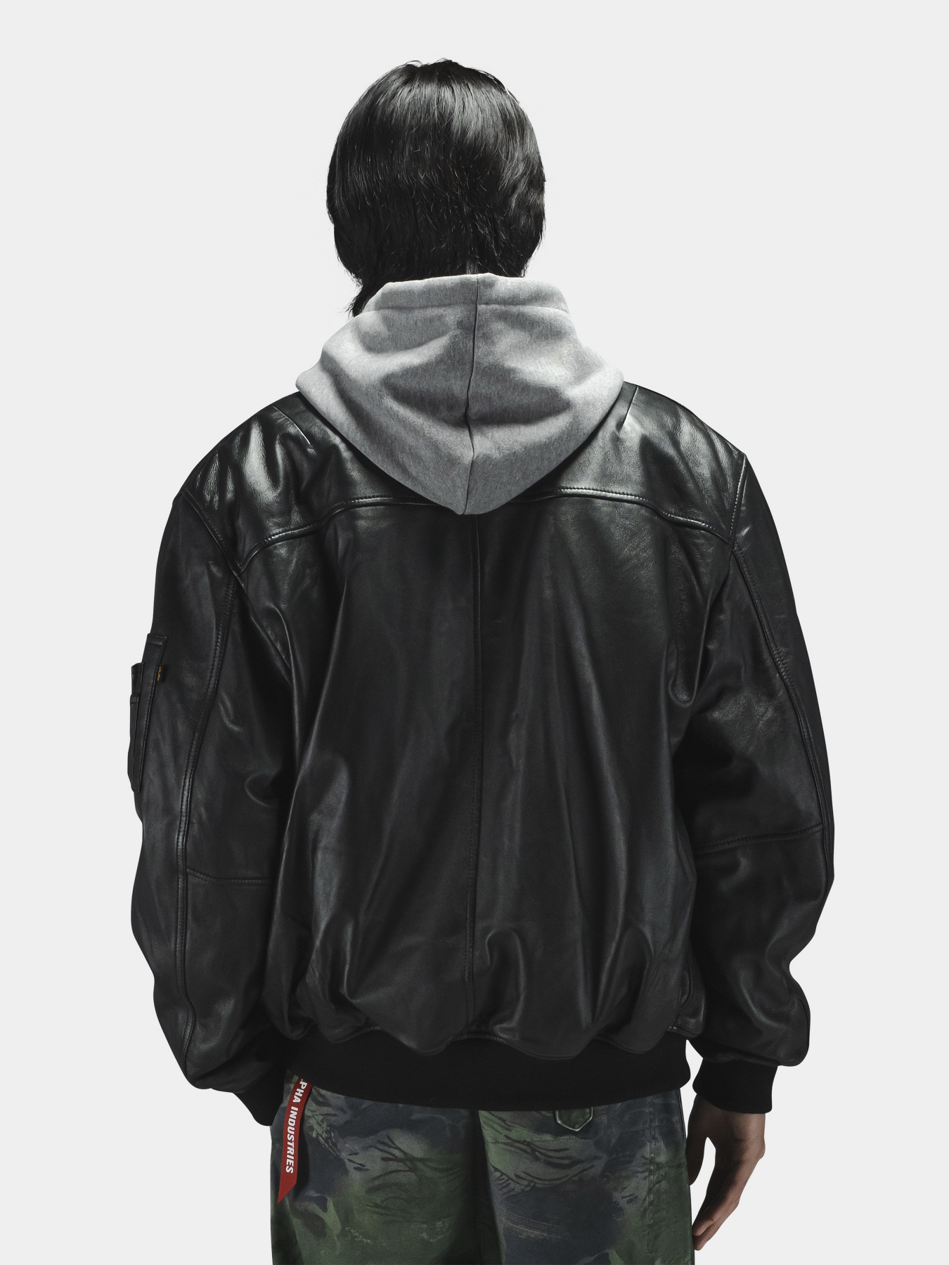 Куртка кожаная Alpha Industries модель MJL55500C1_001 Фото