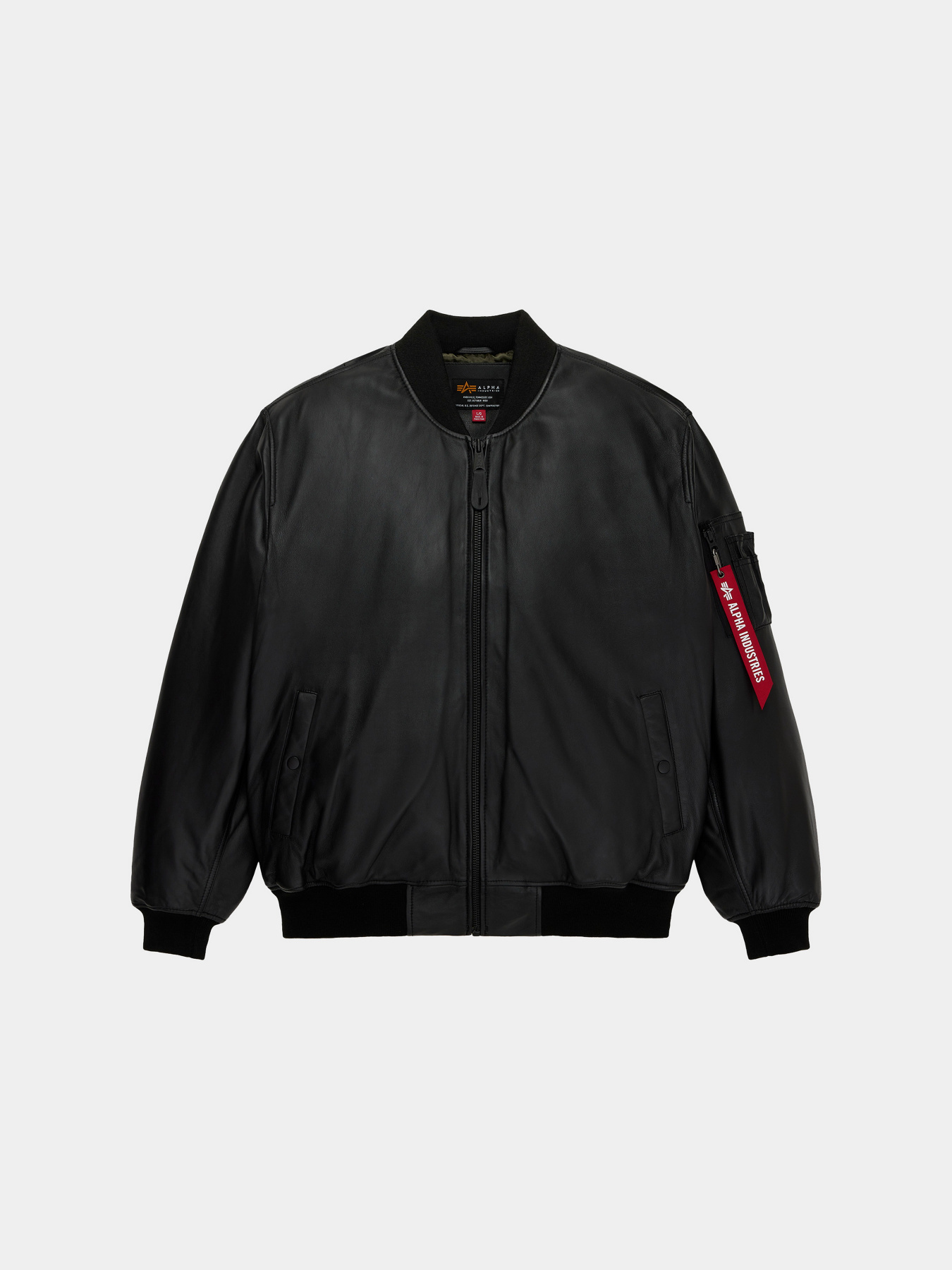 Куртка кожаная Alpha Industries модель MJL55500C1_001 Фото