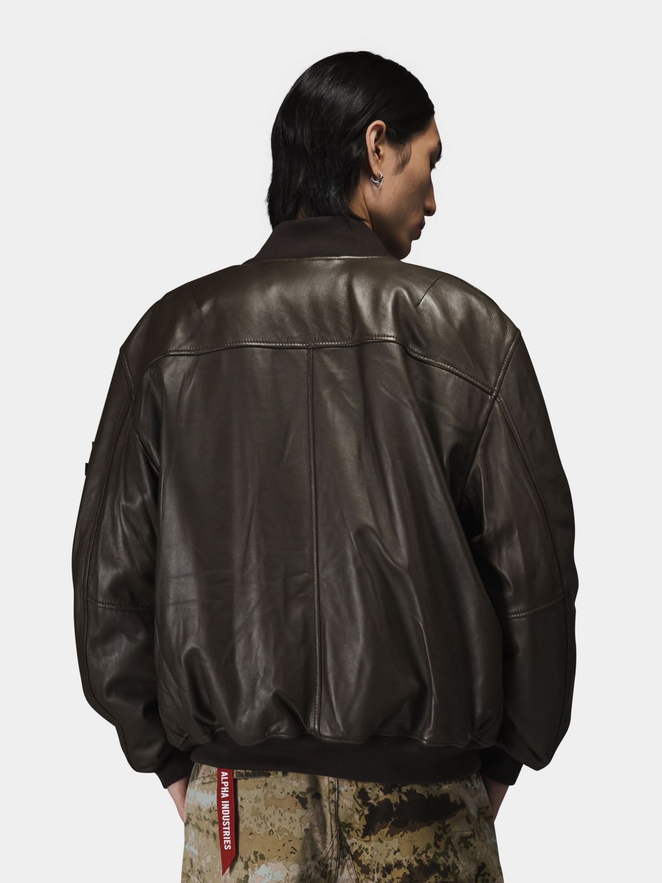 Шкіряна куртка Alpha Industries модель MJL55500C1_225 Шкіряна куртка Alpha Industries модель MJL55500C1_225 Фото