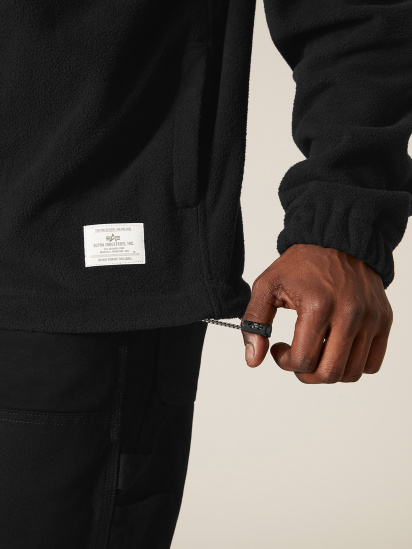 Кофта Alpha Industries QUARTER ZIP FLEECE модель UJQ51500C1_001 — фото 6 - INTERTOP