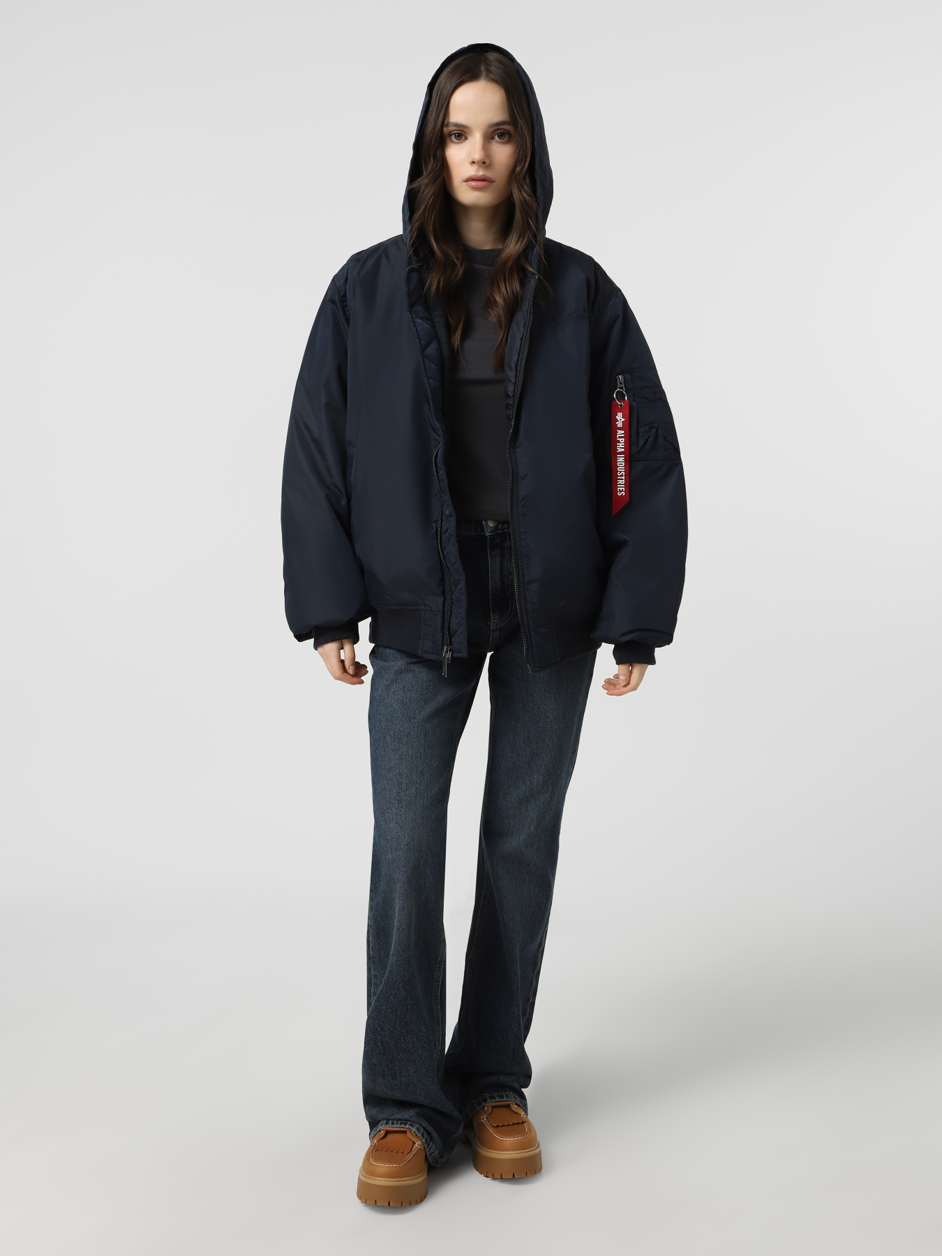 Бомбер Alpha Industries модель MJM55511C1_410 Фото