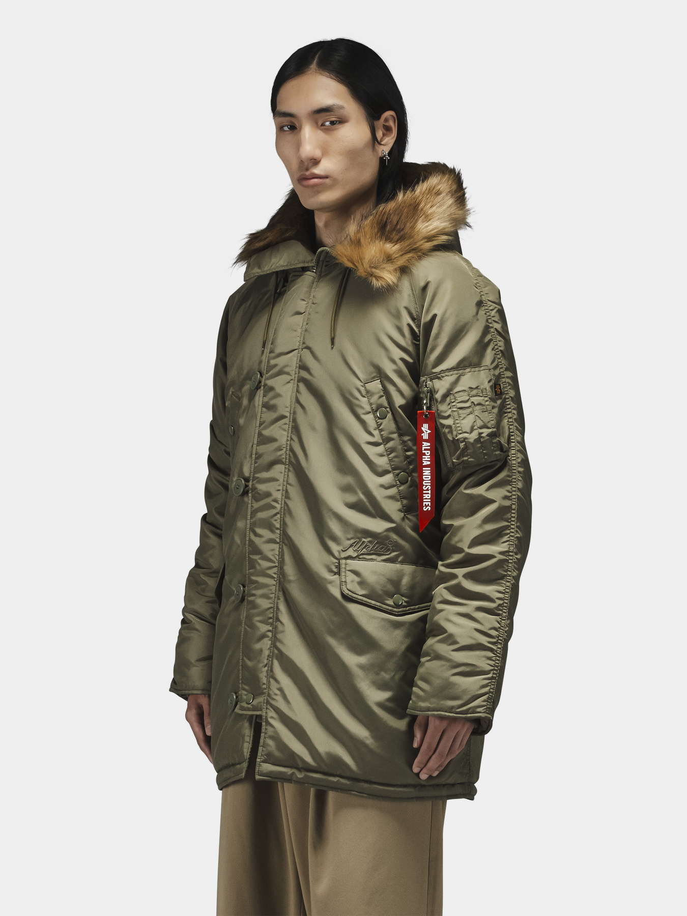 Парка Alpha Industries модель MJN55506C1_359 Фото