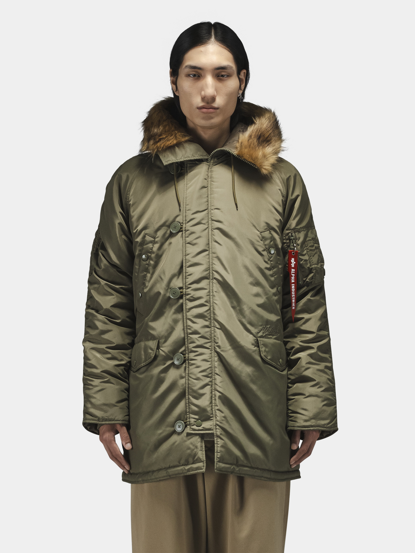 Парка Alpha Industries модель MJN55506C1_359 Фото