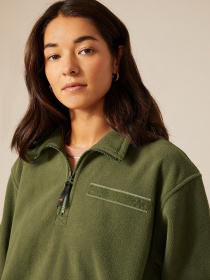 Кофта Alpha Industries QUARTER ZIP FLEECE модель UJQ51500C1_301 Фото