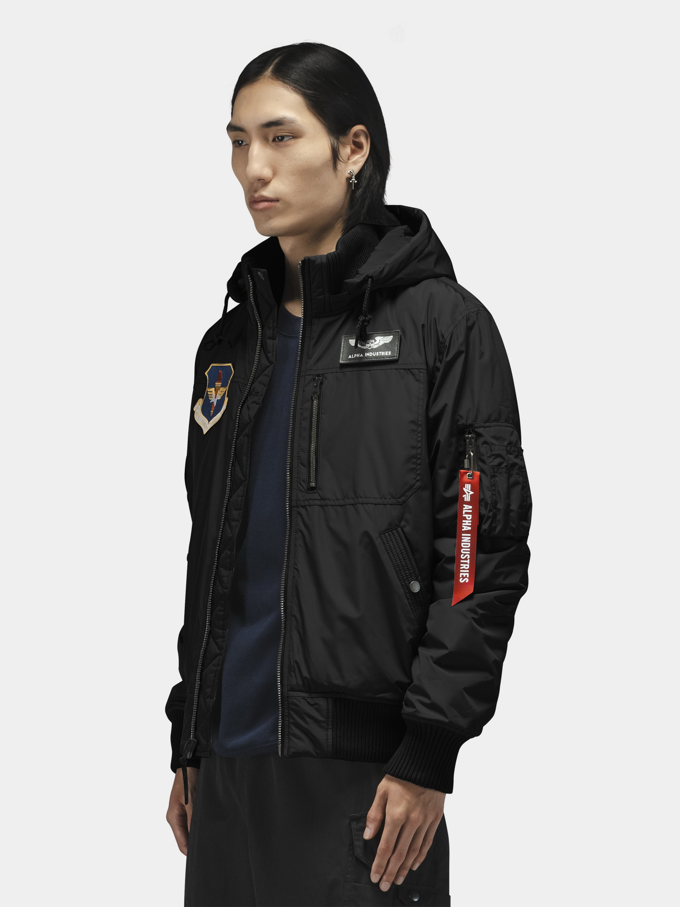 Бомбер Alpha Industries модель MJP55502C1_001 Фото