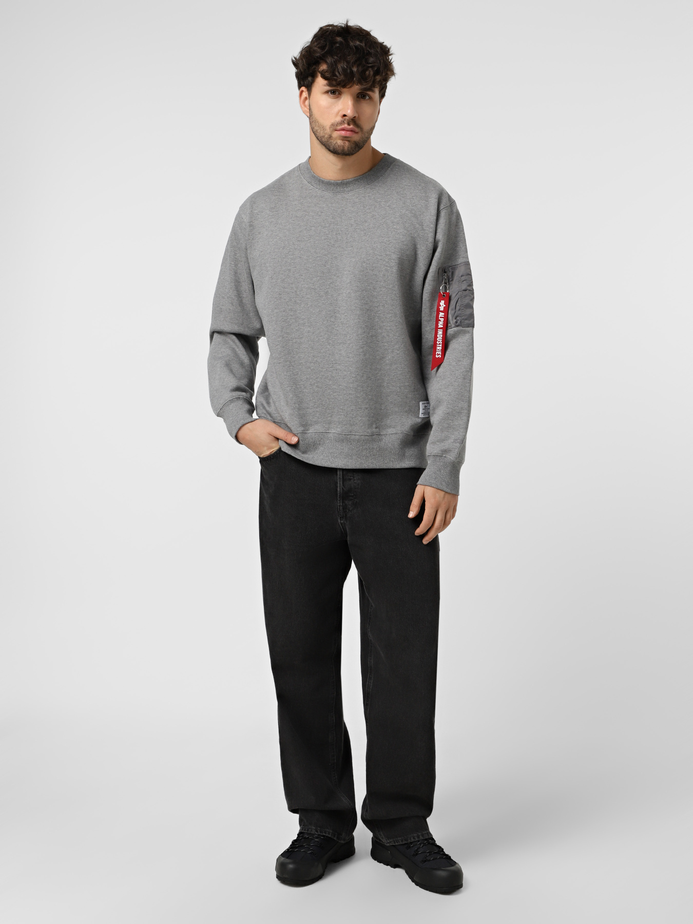 Свитшот Alpha Industries модель USU55501C1_063 Фото