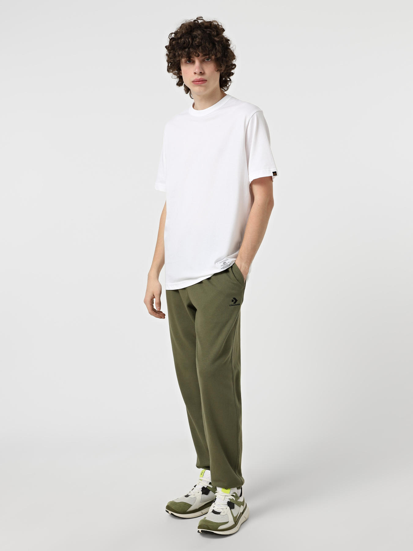 Футболка Alpha Industries модель UTS55501C1_100 Фото