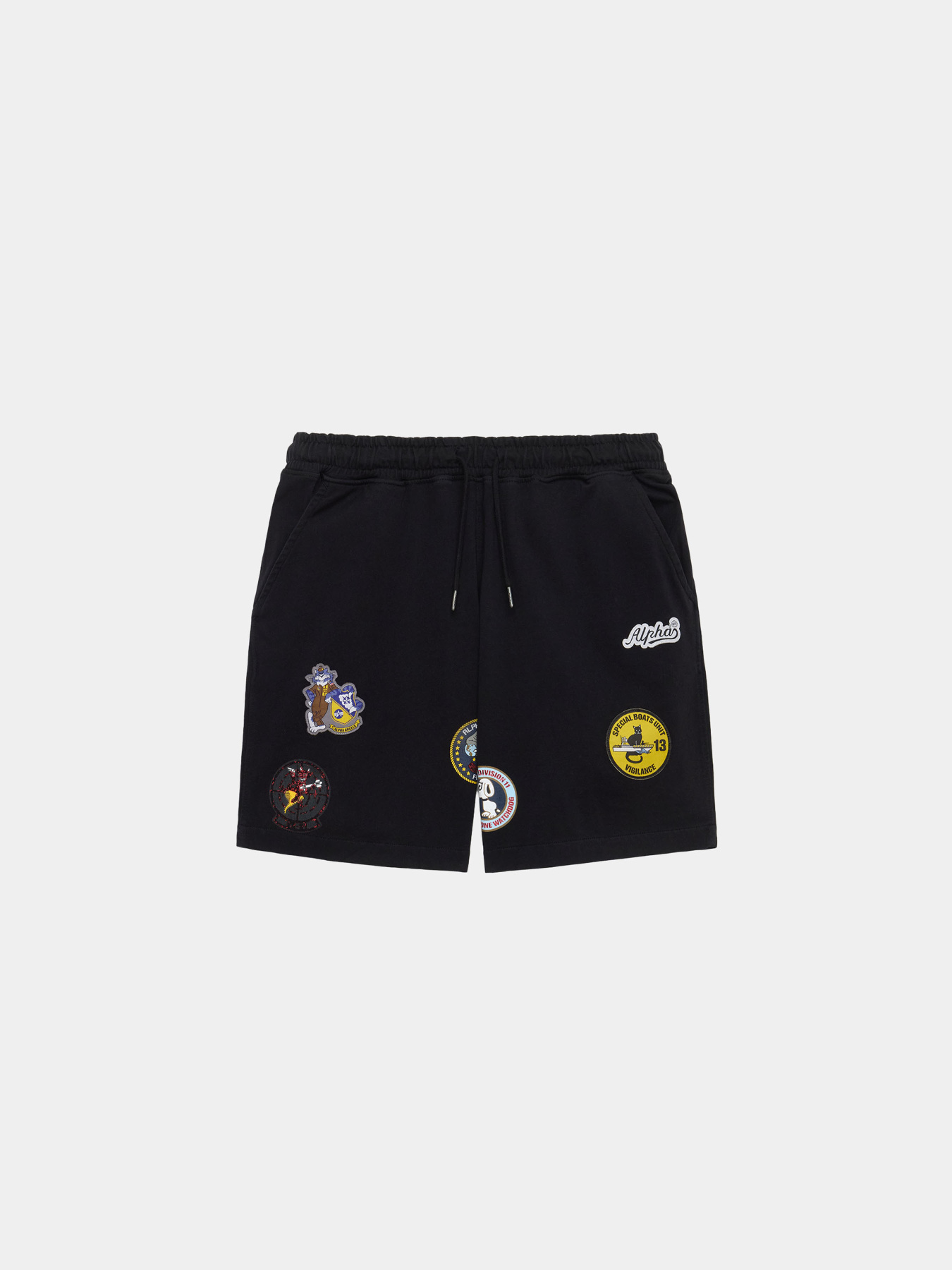 Шорты Alpha Industries PATCHED JERSEY SHORT модель MBP56000C1_001 Фото