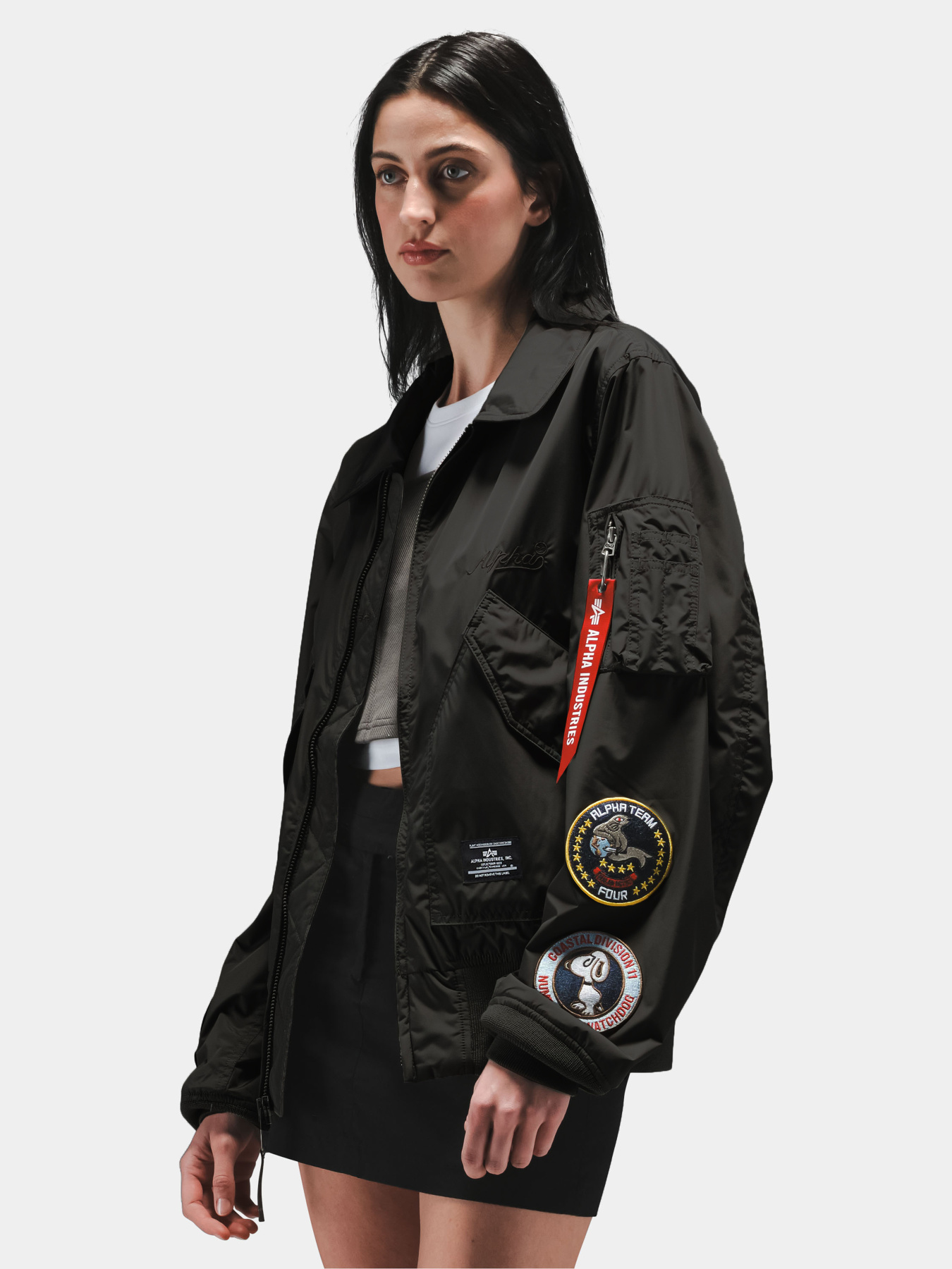 Куртки та дублянки Alpha Industries CWU 36/P RELAXED PATCHED FLIGH модель UJC56001C1_001 Фото