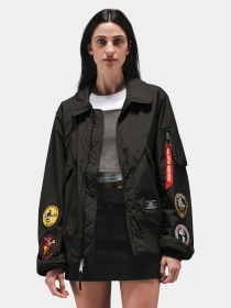 Куртки та дублянки Alpha Industries CWU 36/P RELAXED PATCHED FLIGH модель UJC56001C1_001 Фото