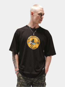 Футболки і поло Alpha Industries RELAXED BLACK CAT TEE модель UTO56000PK_001 Фото