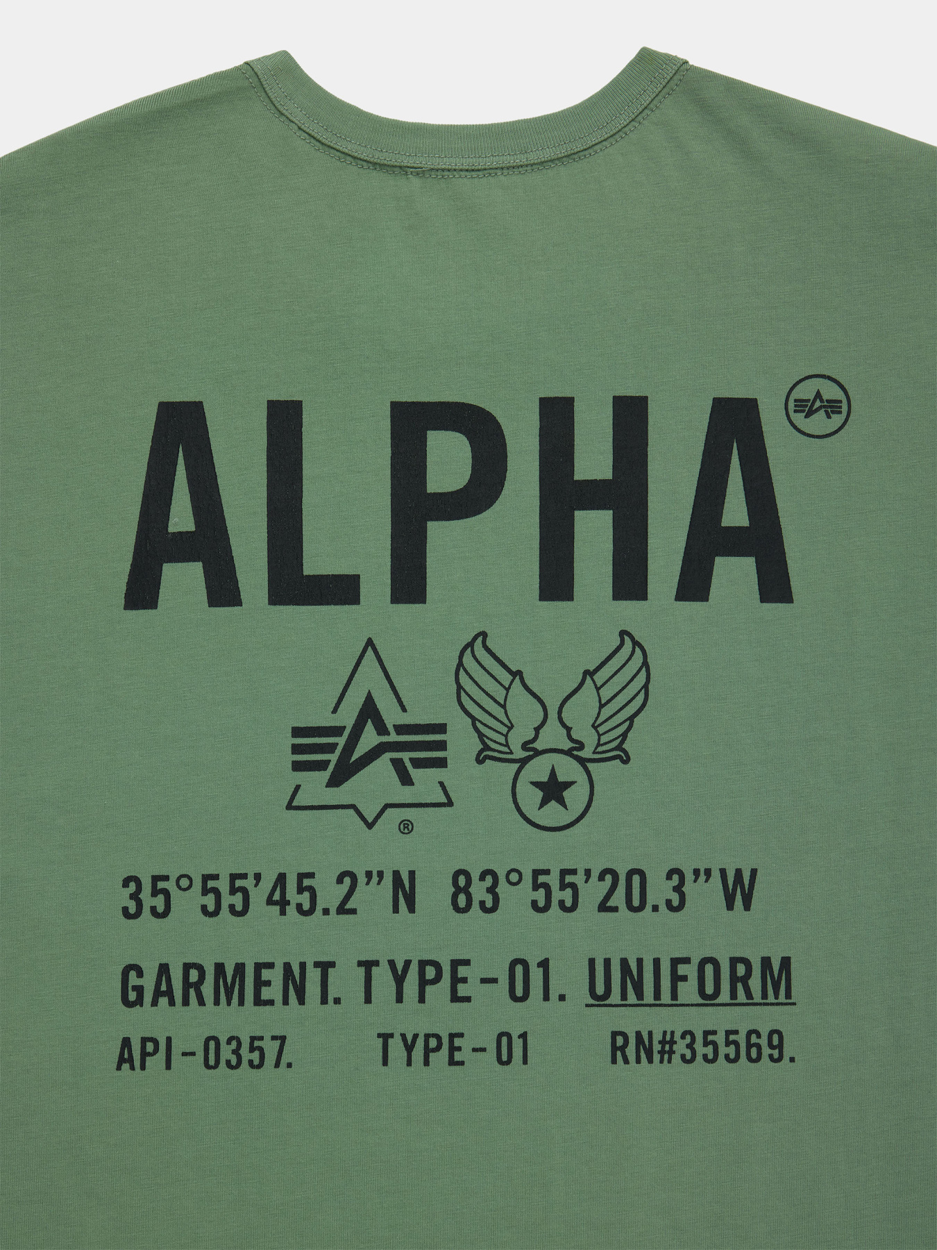 Футболки и поло Alpha Industries RELAXED UNIFORM TEE модель UTO56012PK_305 Фото