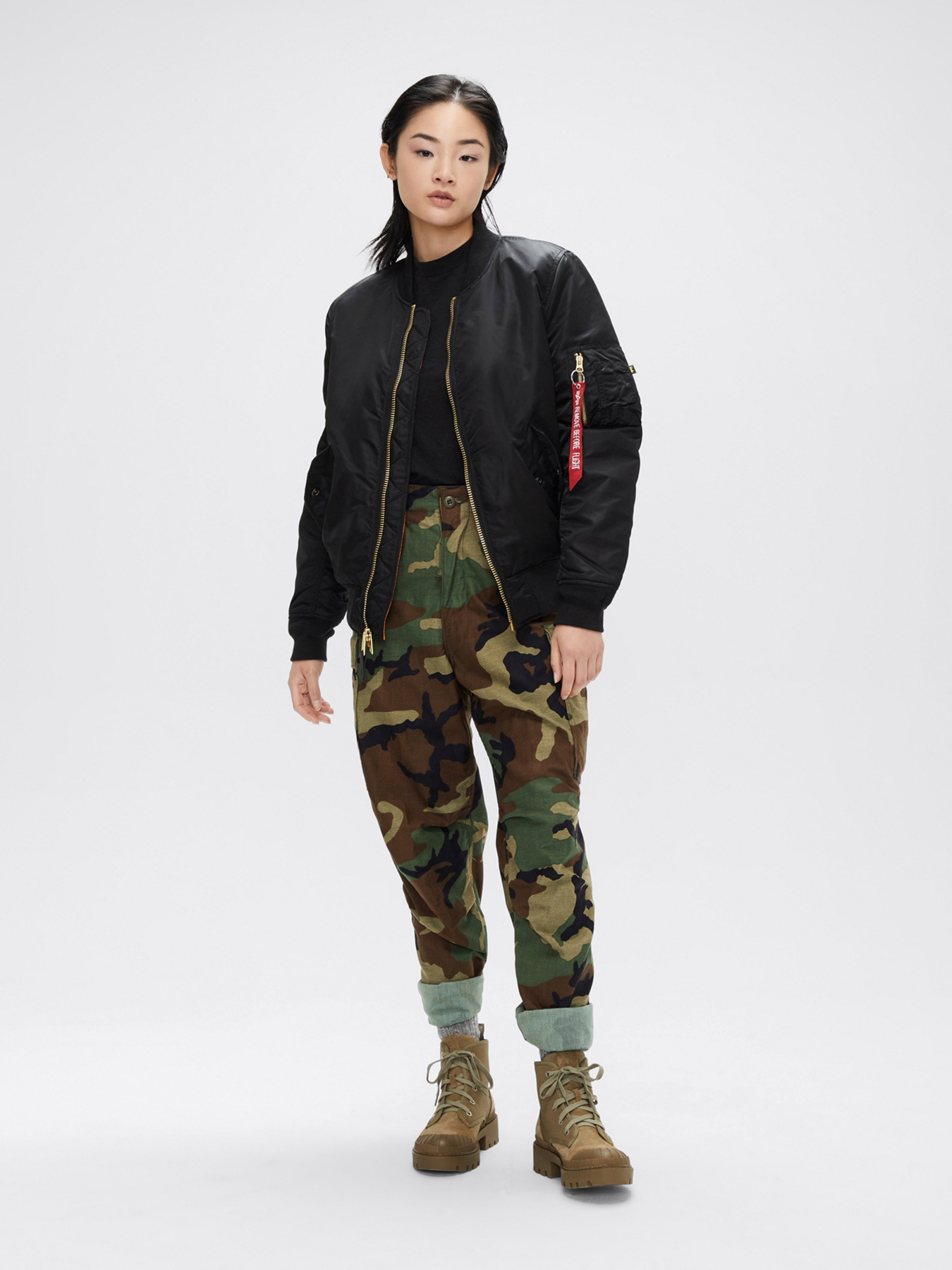 Бомбер Alpha Industries MA-1 модель WJM44500C1_001 Фото