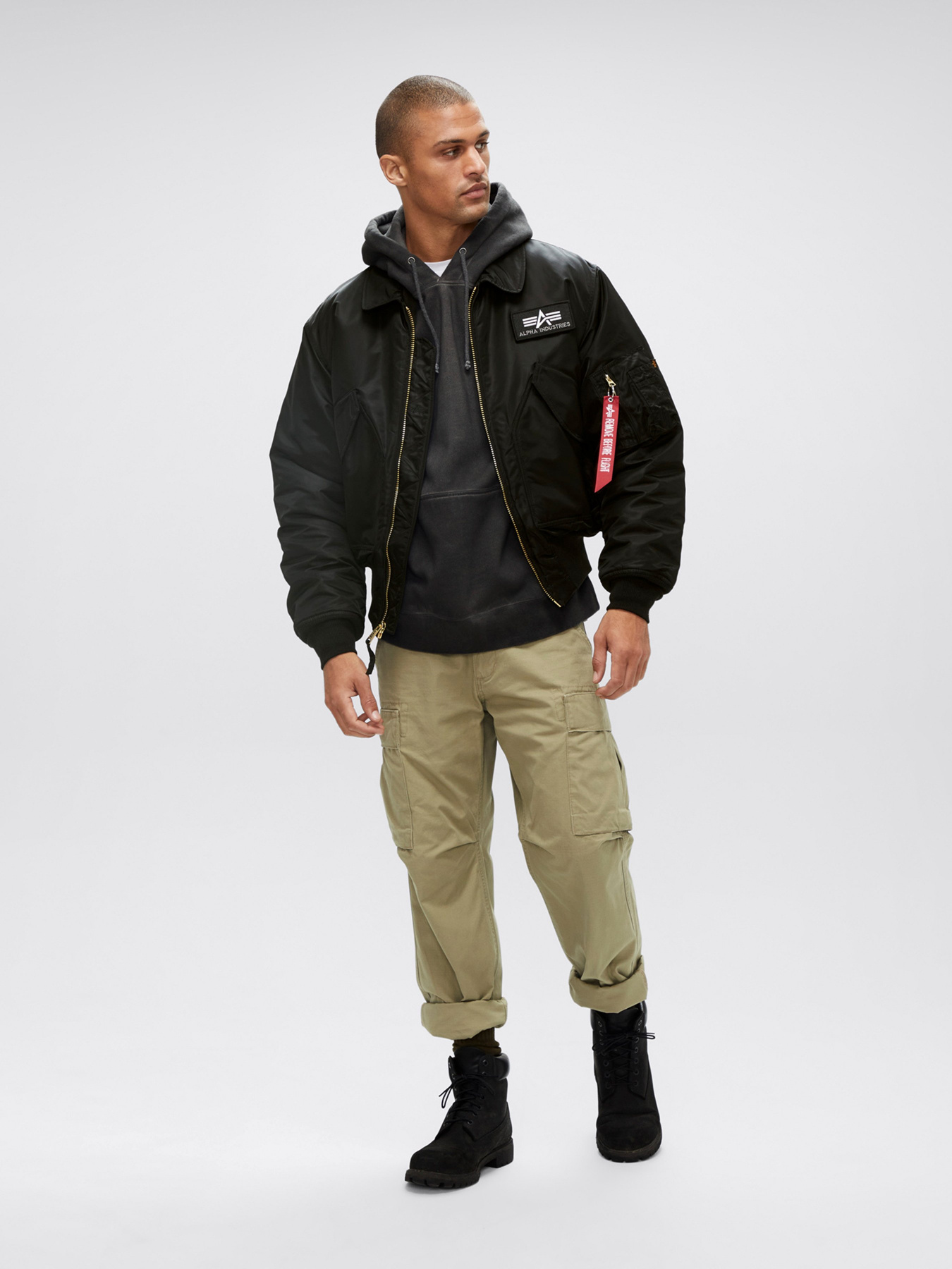 Бомбер Alpha Industries CWU 45/P модель MJC22000C1_001 Фото