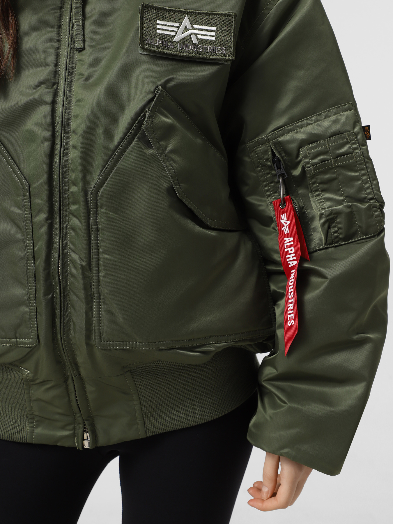 Бомбер Alpha Industries CWU 45/P Flight Jacket модель MJC22000C1_310 Фото