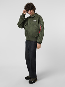 Бомбер Alpha Industries CWU 45/P Flight Jacket модель MJC22000C1_310 Фото
