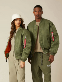 Зелений - Бомбер Alpha Industries Ma-1