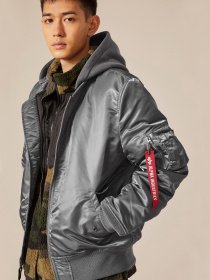 Бомбер Alpha Industries MA-1 NATUS модель MJM47506C1_022 Фото