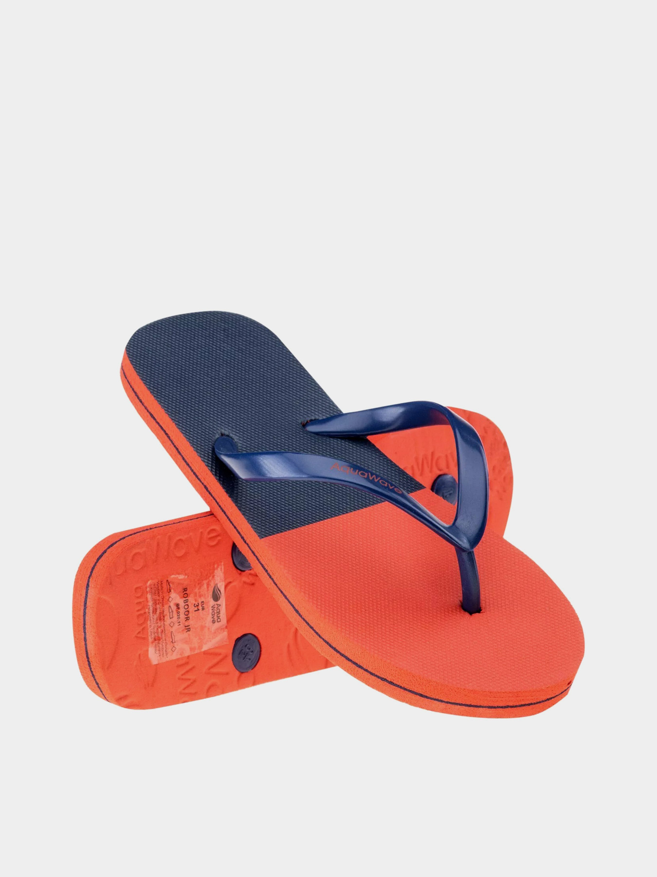 Вьетнамки Aquawave модель ROBOOR JR-POPPY RED/PATR BLUE Фото