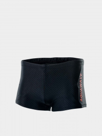 Плавки Aquawave модель CARBO-BLACK/TANGERINE TANGO Фото