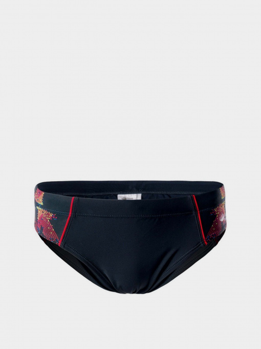 Плавки Aquawave модель IDALIS JR-FORG IRON/TURQ STRIP Фото