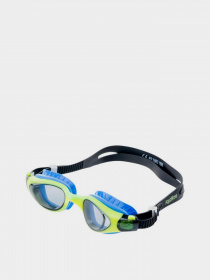 Очки для плавания Aquawave модель BUZZARD-BLK/BLU/YEL GRN/SMOKY Фото