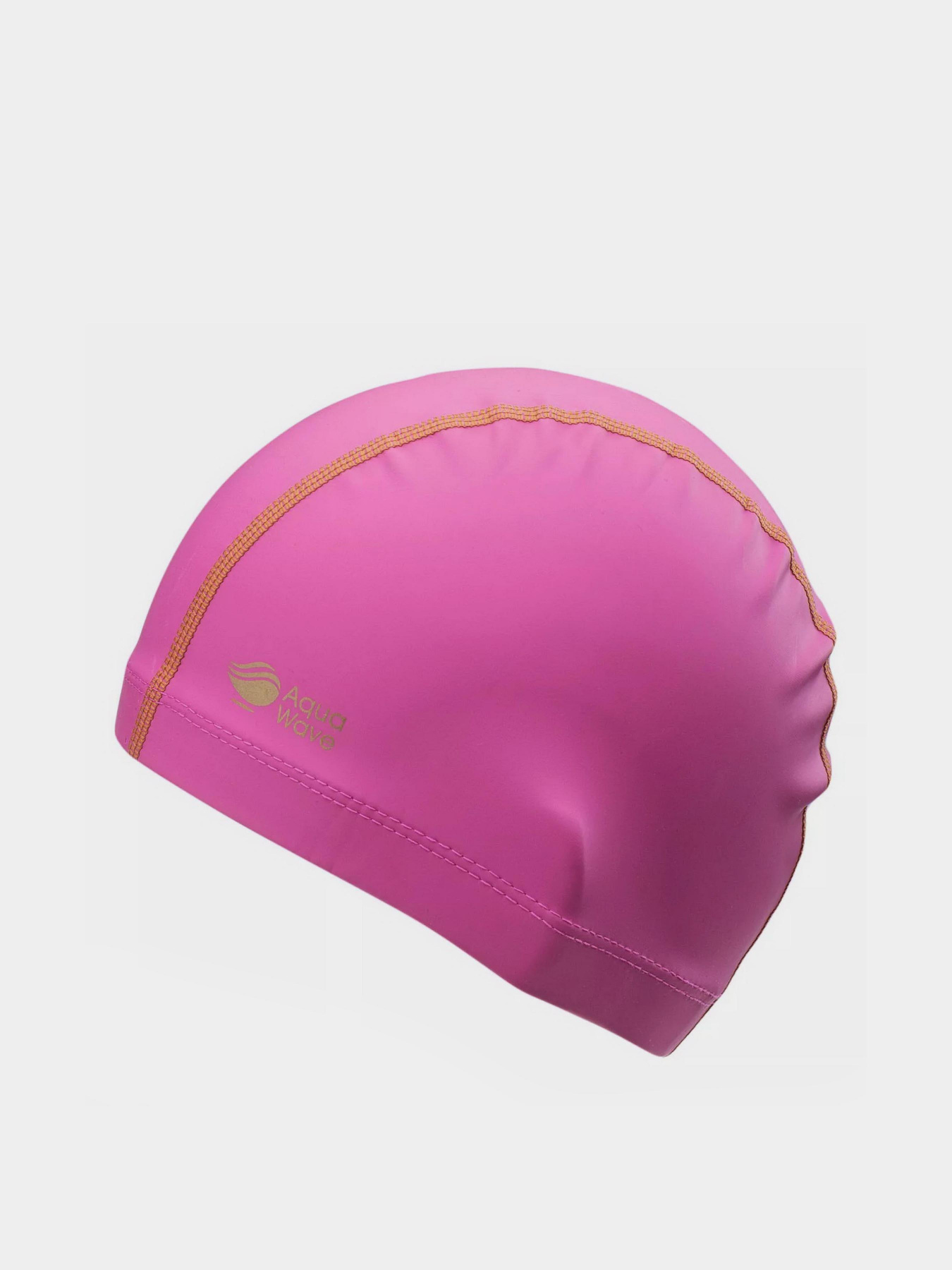 Шапочка для плавания Aquawave модель SOFTSWIM-ROSE VIOLET/GOLD Фото