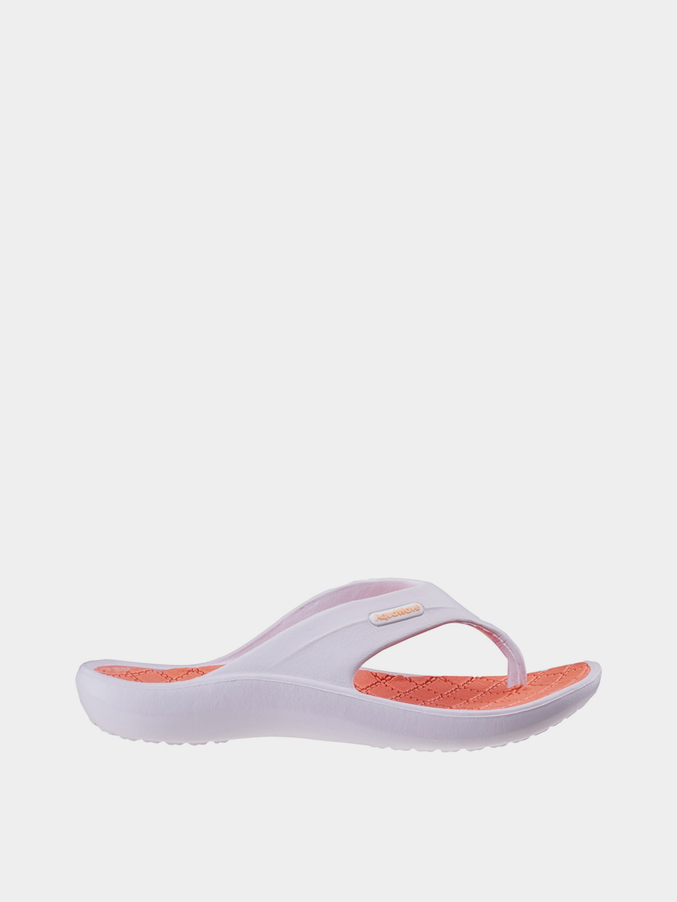 Вьетнамки Aquawave модель ALEMA WMNS-WHITE/FRESH SALMON Фото