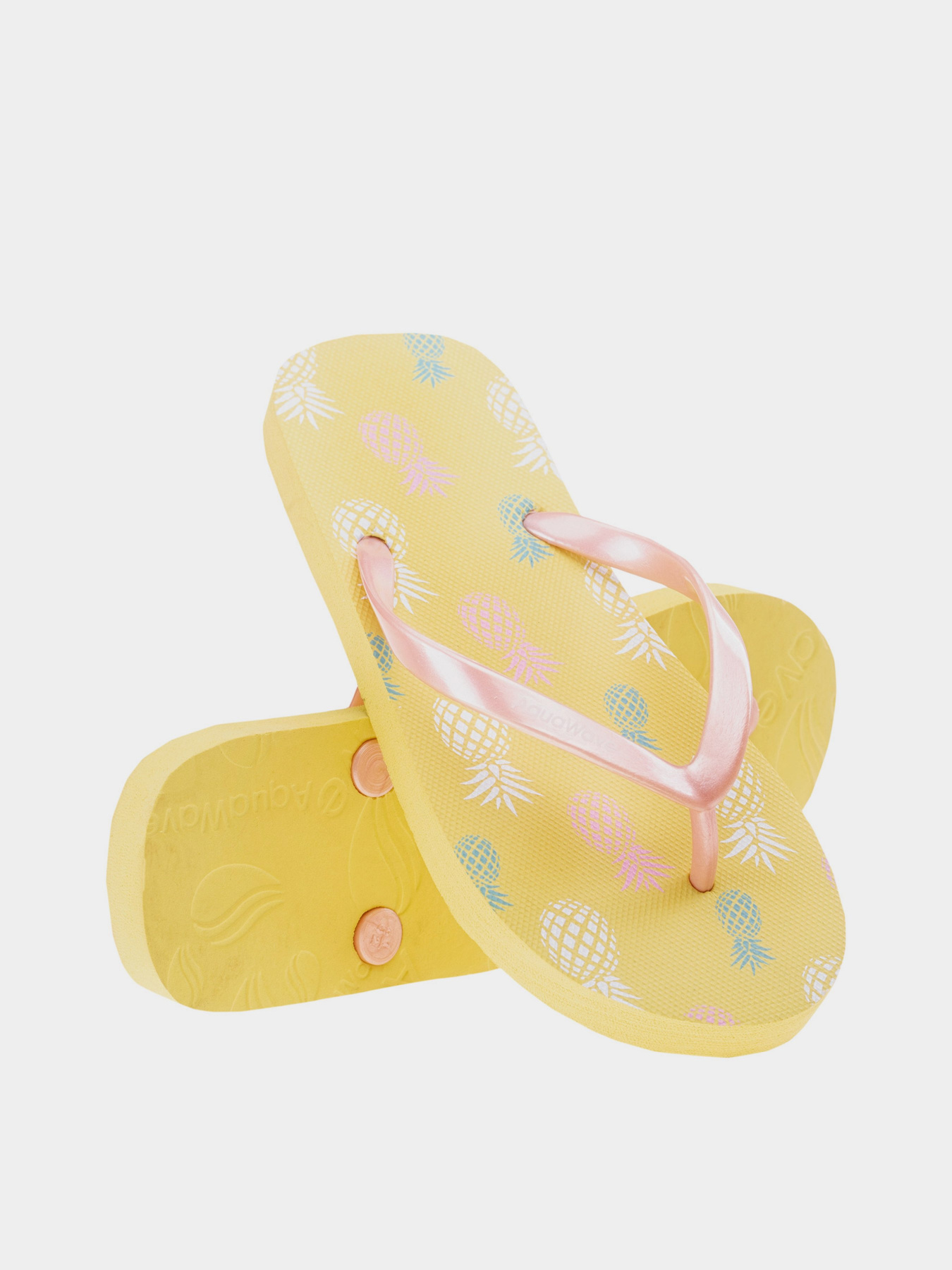 Шлёпанцы Aquawave модель PAMIRA JRG-LIMELT PINEAP PRINT Фото