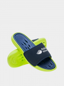 Шльопанці Aquawave модель PELES-BLUEBERRY/LIMELIGHT Фото