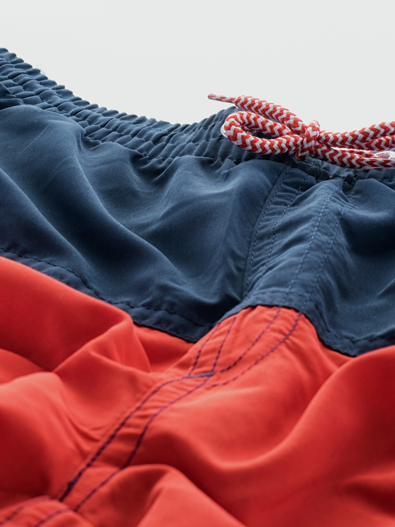 Шорти для плавання Aquawave модель DRAKON JR-POPPY RED/PATR BLUE Фото