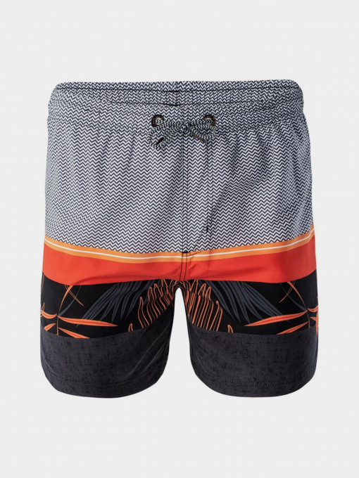 Шорты для плавания Aquawave модель PALAWAN-BLK/ORNG PAL PRIN/ORNG Фото